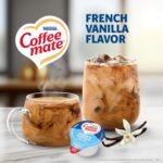 Nestle Coffee mate Coffee Creamer, French Vanilla, Liquid Creamer Singles, Non Dairy, No Refrigeration, 0.375 fl oz Tubs (Pack of 180) - Image 3