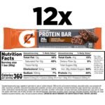GATORADE Protein Bar CHOCOLATE CHIP 20G Protein, 2.8 oz- 12 Count BEST BY: MAY 30/2026 - Image 3