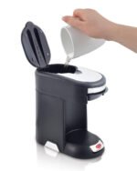 Cafe Valet "Signature" Black/Silver Single Serve Coffee Brewer-1 COUNT, Exclusively for use with Café Valet Coffee Packs- 1 COUNT - Image 2