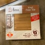 Home Impressions Maple Strip 12 In. x 12 In. Vinyl Floor Tile (45 Sq. Ft./Box)