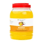 Tea Zone MANGO Coconut Jelly for Beverage, Sweet, Ice Cream Topping- Jar (8.8 lbs)