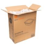 EcoSystems Square Deli Container, 8 oz, Clear, 600 Containers/Case - Image 3
