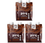 PIRQ Protein + Superfoods CHOCOLATE 3- 4 Packs, 11 FL OZ Shakes, Sugar Free (12 Count/Case) - Image 2