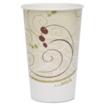 SOLO Symphony 16-18 oz Wax Treated Paper Cold Cup- 1000 Count