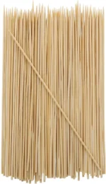 ROFSON Bamboo Skewers 10''- 10 Packs of 100 Count (1,000 Count/Case) - Image 3