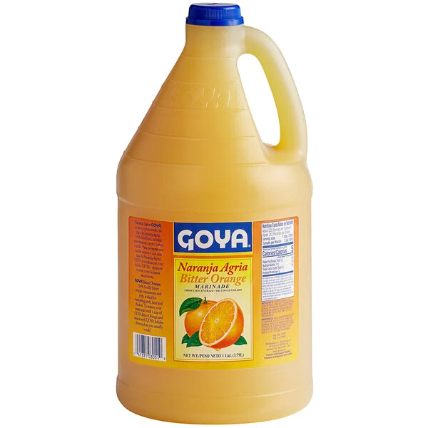 2188591 Goya 1 Gallon Naranja Agria (Bitter Orange) Marinade - 6/Case - Image 1