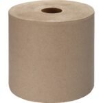 Hardwound Roll Towel, 1-Ply, Brown, 700 Ft, 6 Roll/Carton - Image 3