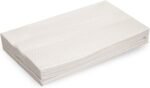 Morsoft by Morcon Commercial Tall Fold Dispenser Napkins, 1-Ply, 6 in. x 13 in., White, 20 packs of 500 Napkins, 10,000 Count - Image 2