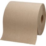 Hardwound Roll Towel, 1-Ply, Brown, 700 Ft, 6 Roll/Carton - Image 2