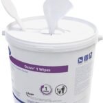 Oxivir Diversey 1 Disinfectant Wipes, AHP Hydrogen Peroxide Cleaner, XLarge Wipes, 160 Count Bucket