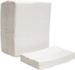 Morsoft by Morcon Commercial Tall Fold Dispenser Napkins, 1-Ply, 6 in. x 13 in., White, 20 packs of 500 Napkins, 10,000 Count
