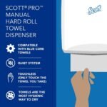 Scott Professional Pro Manual Hard Roll Towel Dispenser (34346), Black, for ScottProfessional Blue Core Towels, 12.66"x16.44"x9.18" (Qty 1) - Image 3