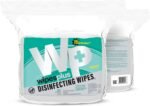 WIPESPLUS Gym Wipes, Disinfecting Wipes Refill Bag for Gym Equipment - Cleaning Wipes with Lemon Scent for Home and Business, 4 Bags of 800 Sheets