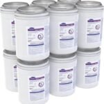 Oxivir Diversey 1 Disinfectant Wipes, AHP Hydrogen Peroxide Cleaner, Multi-Surface, Small Wipes, 160 Count Canister, Case of 12