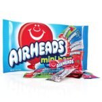 Airheads Candy Mini Bars, Assorted Flavors, Individually Wrapped Bars, Non Melting, Party, 12oz Bag