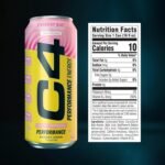 C4 Performance Energy Drink Strawberry Blast -Zero Sugar Carbonated Preworkout Energy, 200mg Caffeine with Beta Alanine-16 Fl Oz (12 Pack) - Image 2
