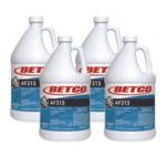 BETCO AF315 Disinfectant Cleaner, Citrus Floral Scent, 1 gal Bottle, 4/Carton