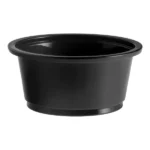 2oz high quality polypropylene (PP) Plastic Portion Cups (Black, 2,500pcs)