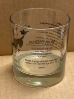Customizable CAPRICORN Zodiac Sign Glass Tumblers, 11 oz- 12 Count /Case - Image 2