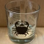 Customizable CANCER Zodiac Sign Glass Tumblers, 11 oz- 12 Count /Case