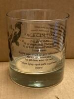Customizable PISCES Zodiac Sign Glass Tumblers, 11 oz- 12 Count /Case - Image 2