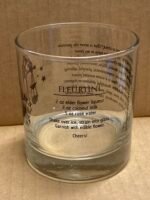 Customizable LIBRA Zodiac Sign Glass Tumblers, 11 oz- 12 Count /Case - Image 2