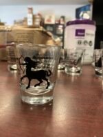 Libbey Zodiac Shot Glasses Set Complete 12 Astrology Signs 1 3/4 oz Barware - Image 10
