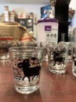 Libbey Zodiac Shot Glasses Set Complete 12 Astrology Signs 1 3/4 oz Barware - Image 9
