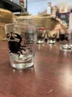 Libbey Zodiac Shot Glasses Set Complete 12 Astrology Signs 1 3/4 oz Barware - Image 5