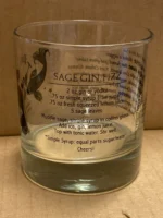 Customizable PISCES Zodiac Sign Glass Tumblers, 11 oz- 12 Count /Case - Image 2