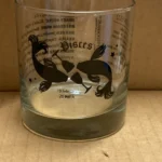 Customizable PISCES Zodiac Sign Glass Tumblers, 11 oz- 12 Count /Case