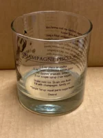 Customizable SCORPIO Zodiac Sign Glass Tumblers, 11 oz- 12 Count /Case - Image 2