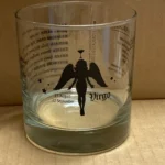 Customizable VIRGO Zodiac Sign Glass Tumblers, 11 oz- 12 Count /Case
