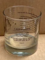 Customizable AQUARIUS Zodiac Sign Glass Tumblers, 11 oz- 12 Count /Case - Image 2