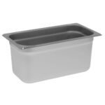 Prepline 1/3 Size 6" Deep Stainless Steel Steam Table / Hotel Pan - Image 3