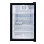 Unity U-CR4 21'' Black Countertop Display Refrigerated Merchandiser - 4.6 cu ft. - Image 3