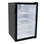 Unity U-CR4 21'' Black Countertop Display Refrigerated Merchandiser - 4.6 cu ft. - Image 2