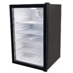 Unity U-CR4 21'' Black Countertop Display Refrigerated Merchandiser - 4.6 cu ft. - Image 4
