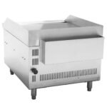 Cookline RGB-24M 24" Commercial Countertop Gas Raised Griddle Broiler Combo - 54,000 BTU - Image 3