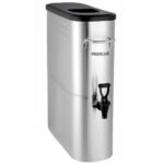 Prepline ITD3G 3 Gallon Slim Stainless Steel Iced Tea Dispenser
