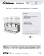 Coldline CBD-3 Triple 3 Gallon Bowl Beverage Dispenser with Stirring System - Image 4