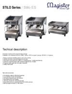 Magister ES100 STILO 220V Third Group Automatic Espresso Machine with Steam Wand - 5400W - Image 4