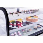 Marchia MB60-W 60" White Curved Glass Refrigerated Bakery Display Case - Image 3
