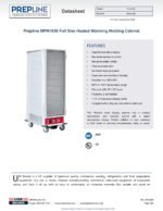 Prepline MPN1836 Full Size Heated Warming Holding Cabinet with Clear Door - 120V - Image 5