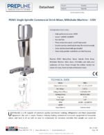 Prepline PDM1 Single Spindle Commercial Drink Mixer, Milkshake Machine - 120V - Image 2