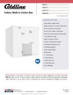 Coldline 12 x 16 Walk-in Refrigerator Cooler Box - Image 2