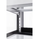 Marchia MB60-B 60" Black Curved Glass Refrigerated Bakery Display Case - Image 5