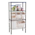 Prepline 11 gal Shelf Ingredient Bin - 266 Cup Capacity with Lid - Image 2