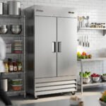 Coldline C35R 40" Solid Double Door Commercial Reach-In Refrigerator, Stainless Steel