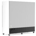 Coldline C-3RR 81" Three Solid Door Commercial Reach-In Refrigerator - Stainless Steel - Image 5